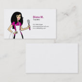 Illustrierter Bäcker-persönliche Karte (Vorne/Hinten)