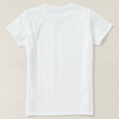 Illustrierter Blumenbrief "L" T-Shirt (Design Rückseite)