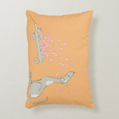 Illustrierter Cartoon Dog Dekokissen (Vorderseite(Vertikal))