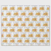 ILLUSTRIERTER CHOW   GESCHENKPAPIER (Flach)
