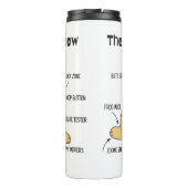 ILLUSTRIERTER CHOW THERMOSBECHER (Rückseite)