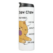 ILLUSTRIERTER CHOW THERMOSBECHER (Nach rechts gedreht)