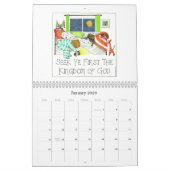 Illustrierter Christlicher Schriftskalender Kalender (Jan 2026)