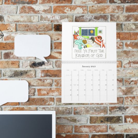 Illustrierter Christlicher Schriftskalender Kalender