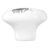 Illustrierter Griff der Hasen (Seitenansicht)