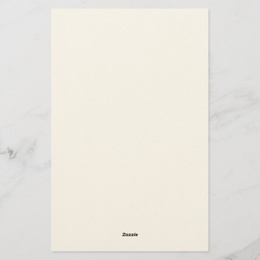 Illustrierter Großfisch Briefpapier (Rückseite)