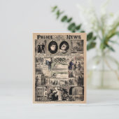 Illustrierter Jack der Polizeinachrichten Postkarte (Stehend Vorderseite)