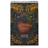 illustrierter Kalender 2024 von Giao Williams (Titelbild)