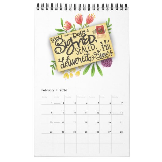 illustrierter Kalender 2024 von Giao Williams (Feb 2026)