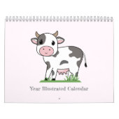 Illustrierter Kalender Jahr (Titelbild)