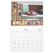 Illustrierter Kalender von Vizsla (Mär 2027)