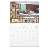 Illustrierter Kalender von Vizsla (Mär 2026)