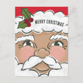 Illustrierter Niedlicher Weihnachtsfeiertag Postkarte (Vorderseite)