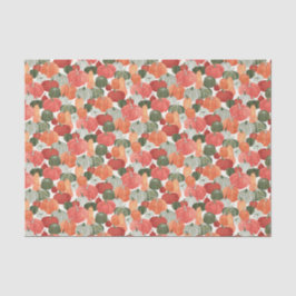 Illustrierter Pumpkin-Patch Seidenpapier