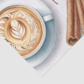 Illustrierter Pumpkin Spice-Wrap Seidenpapier (Ausschnitt)