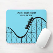 Illustrierter Rollen-Untersetzer mit Leuten Mousepad (Mit Mouse)