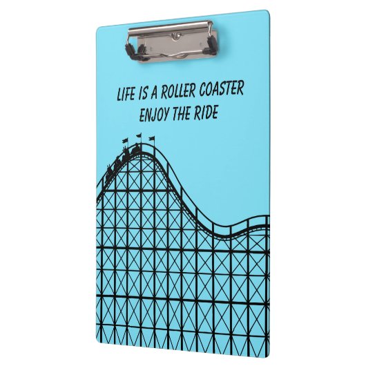 Illustrierter Roller Untersetzer mit Menschen Klemmbrett (Links)