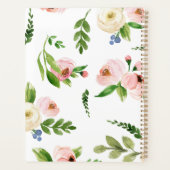 Illustrierter Strand Hochzeit Planer (Rückseite)