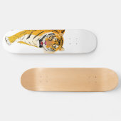 Illustrierter Tiger Skateboard (Horizontal)