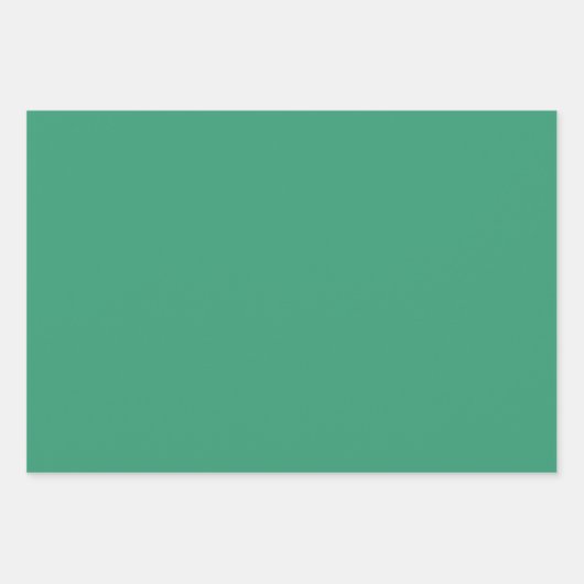 Illustrierter Weihnachtsbaum Grün & Rosa Wrapping Geschenkpapier Set (Vorderseite 3)