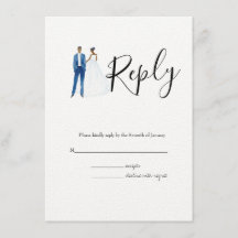 Illustriertes afroamerikanisches Ehepaar