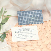 Illustriertes Brautparty mit weißer Hand Begleitkarte