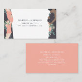 Illustriertes buntes + Blumenhebamme Visitenkarte (Vorne/Hinten)