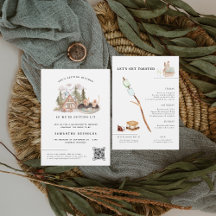 Illustriertes Camping | Bachelorette Weekend