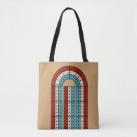 Illustriertes Cribbage Game Board