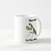 Illustriertes Gebet Mantis Personalisiert Kaffeetasse (VorderseiteRechts)