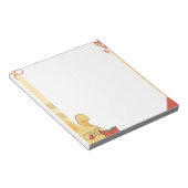 Illustriertes Journal für Schule oder Arbeit Notizblock (angewinkelt)