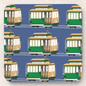 Illustriertes Kabelmuster Untersetzer (Vorderseite)