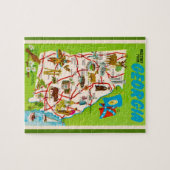 Illustriertes Kinderpuzzle Georgia 8x10 Puzzle (Horizontal)