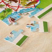 Illustriertes Kinderpuzzle Georgia 8x10 Puzzle (Seite)