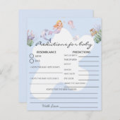 Illustriertes Mermaid Prediction Baby Shooting Gam (Vorne/Hinten)