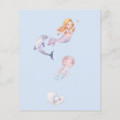 Illustriertes Mermaid Prediction Baby Shooting Gam (Rückseite)