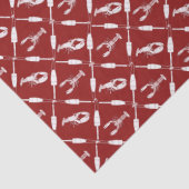 Illustriertes Muster für Nautik und Boys Seidenpapier (Detail)