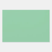 Illustriertes Pink Weihnachtsbaumwrapping Paper Geschenkpapier Set (Vorderseite 3)