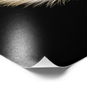 Illustriertes Portrait von Chipmunk. Fotodruck (Ecke)