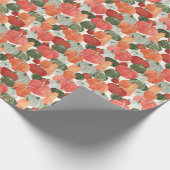 Illustriertes Pumpkin-Pattern Geschenkpapier (Ecke)