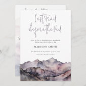 Illustriertes Rosa Bachelorette Wochenende Einladung (Vorne/Hinten)