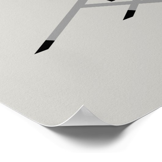 Illustriertes TrommelSet Poster (Ecke)