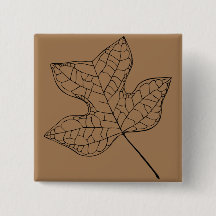 Illustriertes Tulip Tree Leaf
