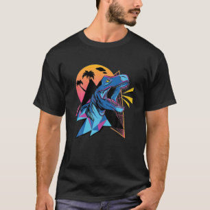 Illustrierung Dinosaurier Space Lautsprecher mache T-Shirt
