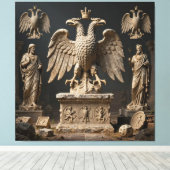 IllyrianAltarRelics-SacredEagleArtBundle I HERSYM  Leinwanddruck (Insitu (Holzboden))