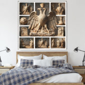 IllyrianAltarRelics-SacredEagleArtBundleII HERSYM  Leinwanddruck (Insitu (Schlafzimmer))
