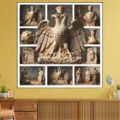 IllyrianAltarRelics-SacredEagleArtBundleII HERSYM  Leinwanddruck (Insitu (Wohnzimmer))