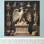 IllyrianAltarRelics-SacredEagleArtBundleVI HERSYM  Leinwanddruck (Insitu (Holzboden))