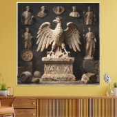 IllyrianAltarRelics-SacredEagleArtBundleVI HERSYM  Leinwanddruck (Insitu (Wohnzimmer))