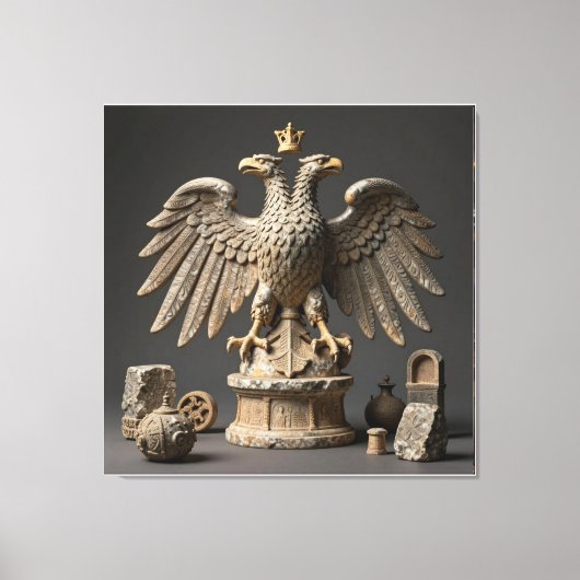 IllyrianAltarRelics-SacredEagleArtBundleVIIHERSYM  Leinwanddruck (Vorderseite)